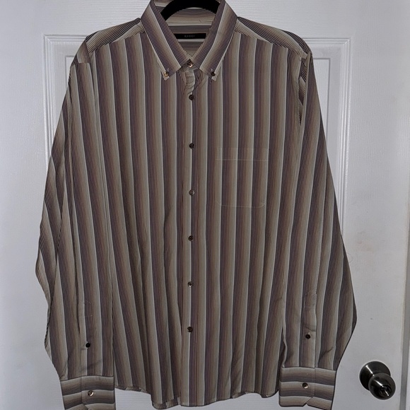 Gucci Striped Men's Shirt 43/17